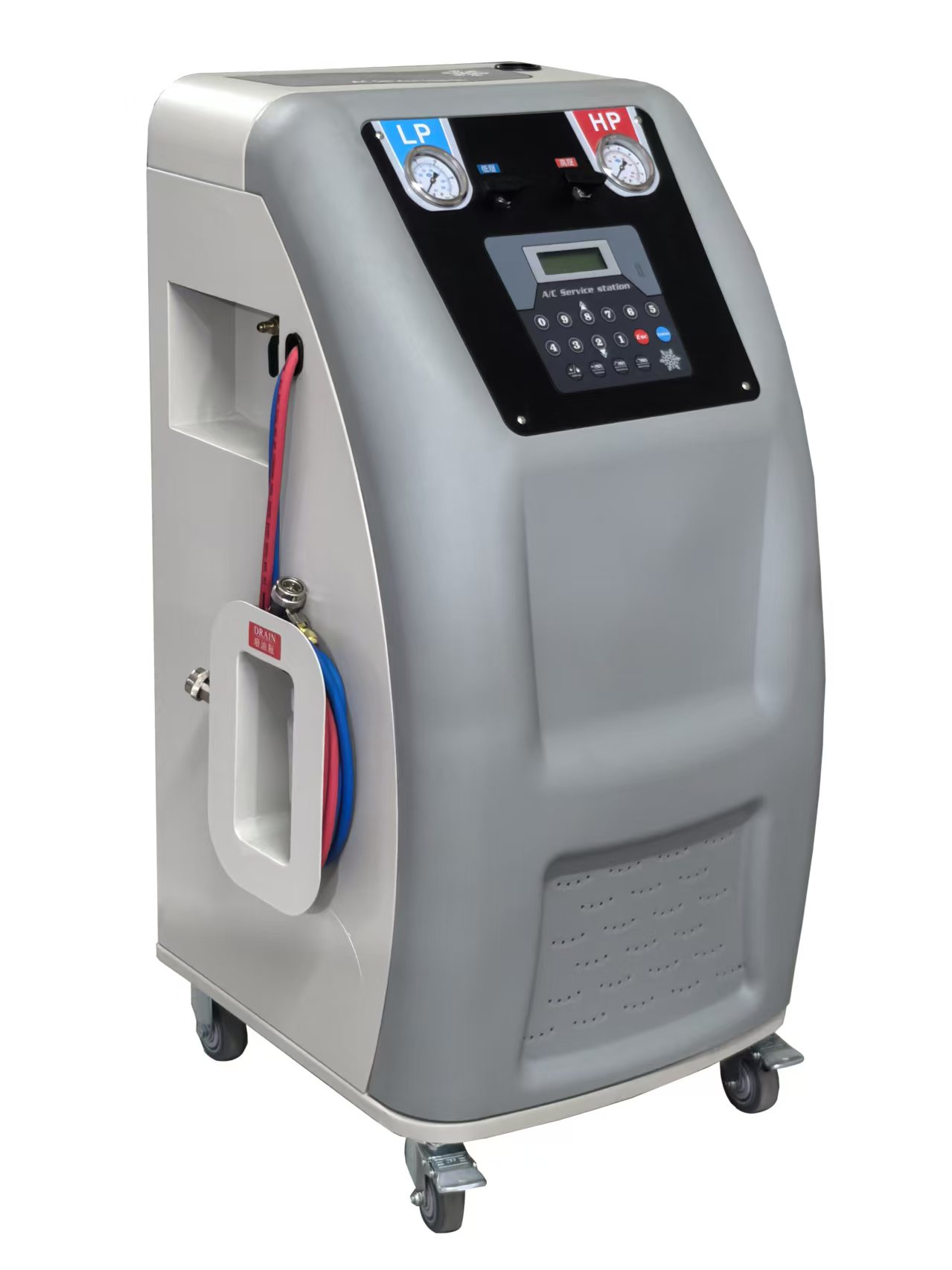 AC recovery and recharge machine for BUS